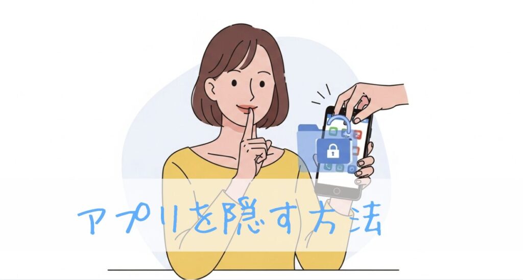 【Android】アプリを非表示にする方法
